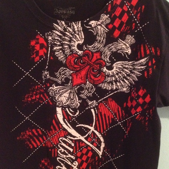 Justice Eagle print Tee - Picture 2 of 2