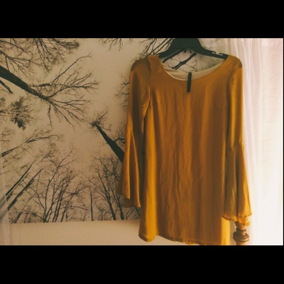 Mustard Colored Dress