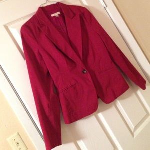 Red Merona blazer