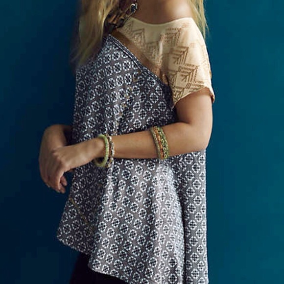 Anthropologie Tops - 🆕Anthropologie Floreat Branched Copper Blouse