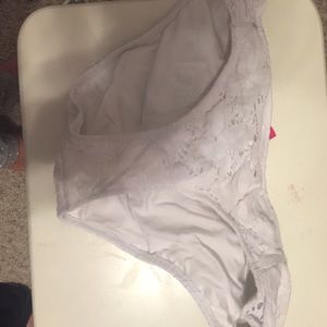 White vs bathing suit bottoms