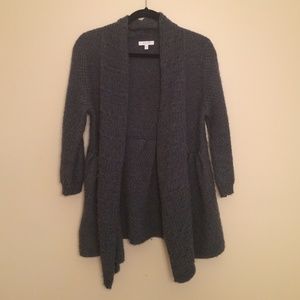 Olive Green Long Sweater - M