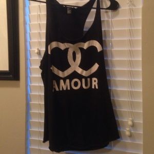 forever21 amour shirt