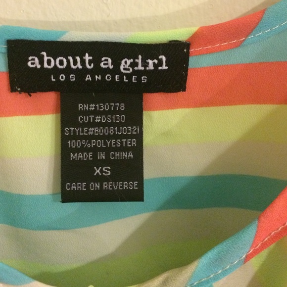 Striped Tank - Picture 2 of 2