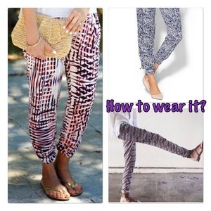 Soft printed joggers💙❗️