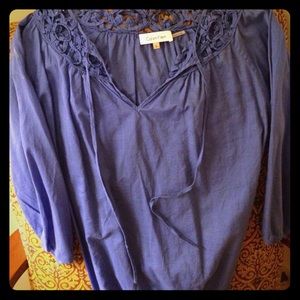 Royal Blue Calvin Klein Tunic