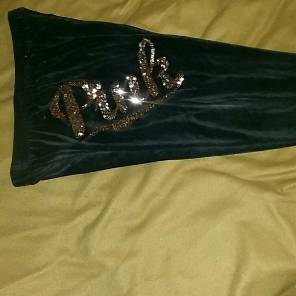 Vs pink skinny bling pants