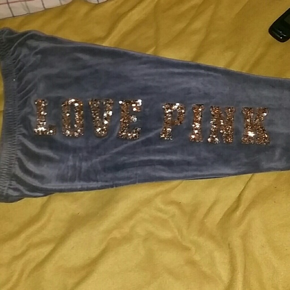 SOLD! Vs pink skinny bling pants
