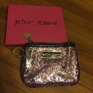 Betsey Johnson Glitter Wallet