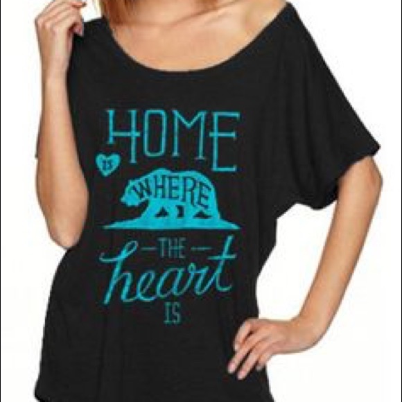 Home Is Where the Heart Is CA Limited T shirt