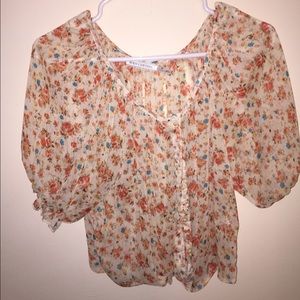 Flower Print Shirt