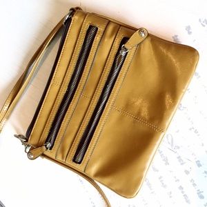 Autumn Butter Tan Cross-Body Purse