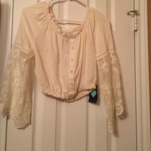 Kendall and Kylie lace top