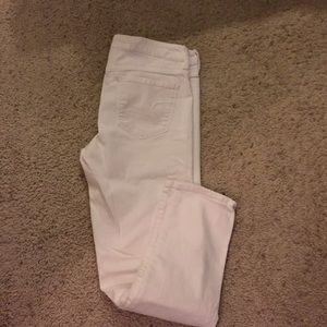 White jeggings by AE