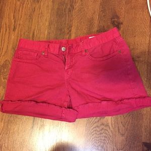 Lucky brand sz 4 cuffed shorts
