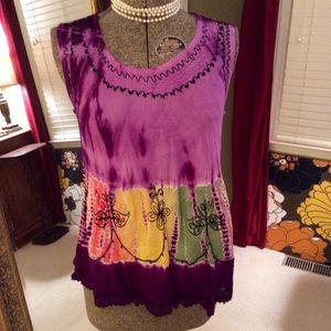 Beautiful India Boutique Sleeveless Blouse
