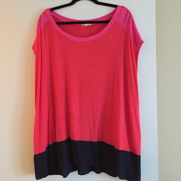 Color block t shirt