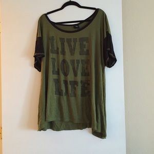 Oversized Baseball Tee