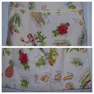 J Crew Hawaii Holiday Novelty Skirt OOP 10