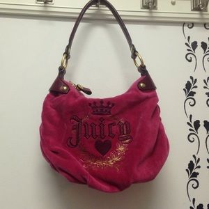 Hot pink juicy couture handbag