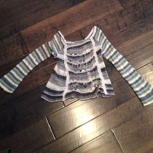 Free people bel bottom sleeve shirt