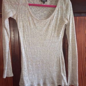 Thin long sleeve sweater