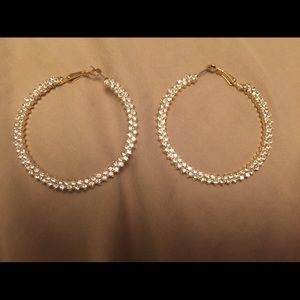 🚫SOLD ON MER🚫BRAND NEW! Bebe crystal earrings