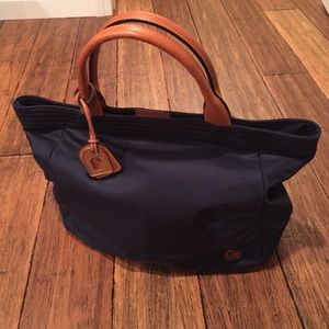 Blue Dooney and Bourke hand bag