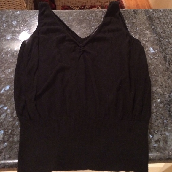 Banana Republic XS black tank sweater