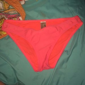 Orange bikini bottoms!