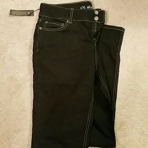 Dark blue jeans