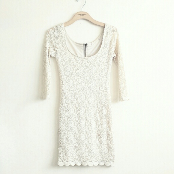 Free People Dresses & Skirts - ✘FLASH SALE✘ Bohemiam Lace Scallop Dress