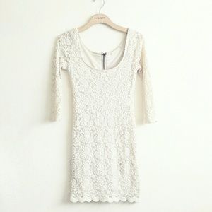 ✘FLASH SALE✘ Bohemiam Lace Scallop Dress