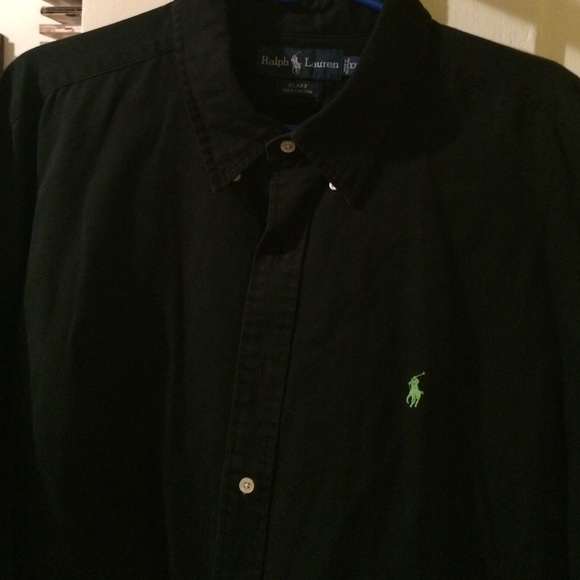 Ralph Lauren Blake 100% cotton ash gray Longsleev