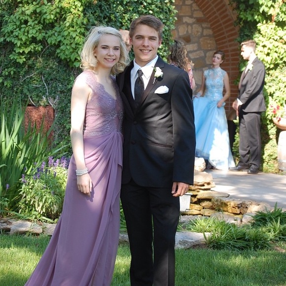 Purple BCBGMaxAzria dress