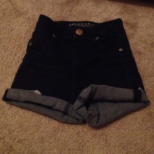 High waisted shorts