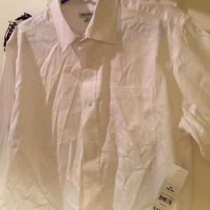 George medium 38-40 white long sleeve shirt