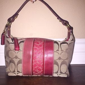 Mini Red Coach Purse