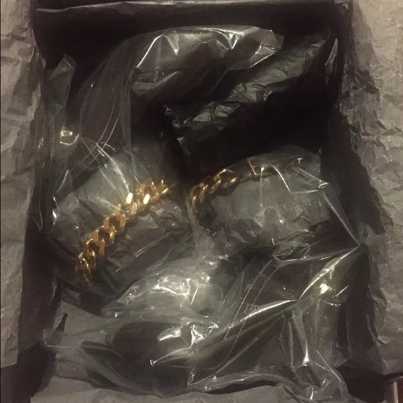 Tom Ford gold chain Wedges - Picture 3 of 4