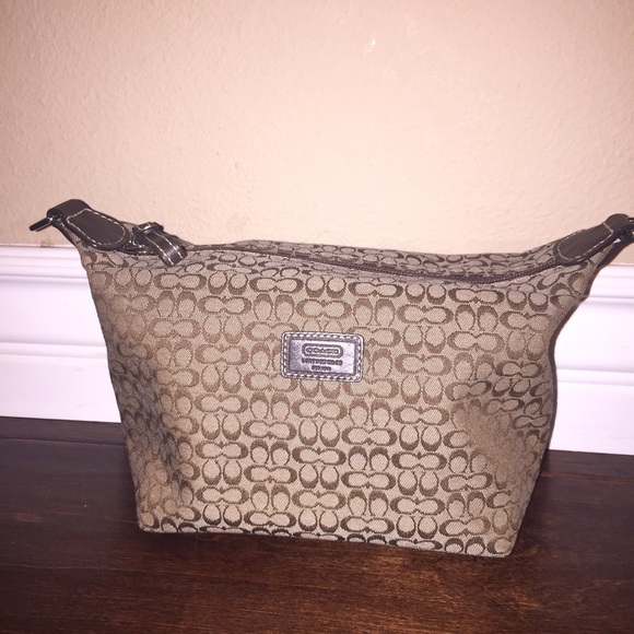 Brown mini Coach Bag