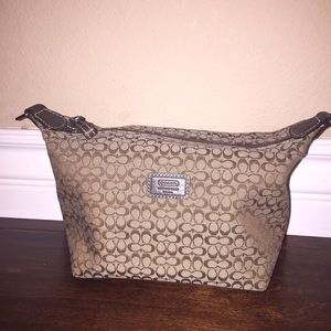Brown mini Coach Bag