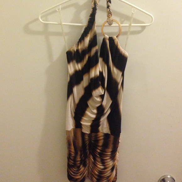Sexy halter dress