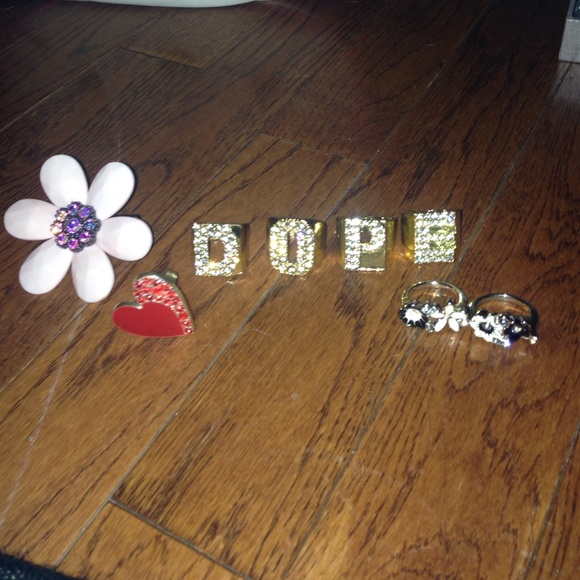 Cute rings bundle set - Picture 1 of 4