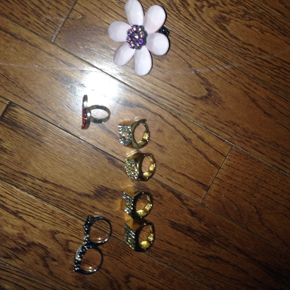 Cute rings bundle set - Picture 3 of 4