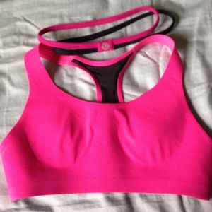 Lulu lemon sports bra and headband