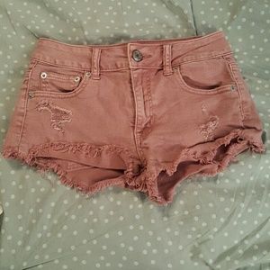 American eagle high rise stretch festival short
