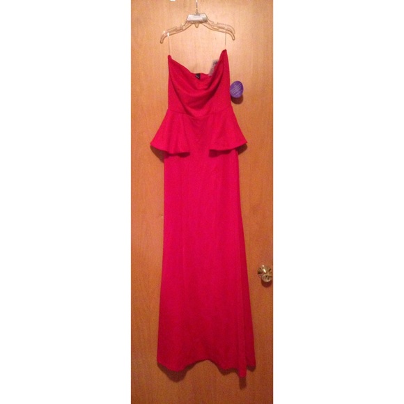 Red prom dress