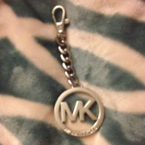 Silver Michael Kors Keychain