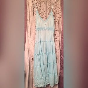Beautiful Blue Boho Dress