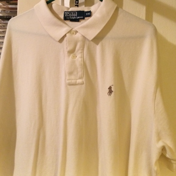 Cream Ralph Lauren Polo XXL